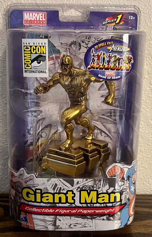 Marvel Avengers Gold Giant Man Resin Paperweight