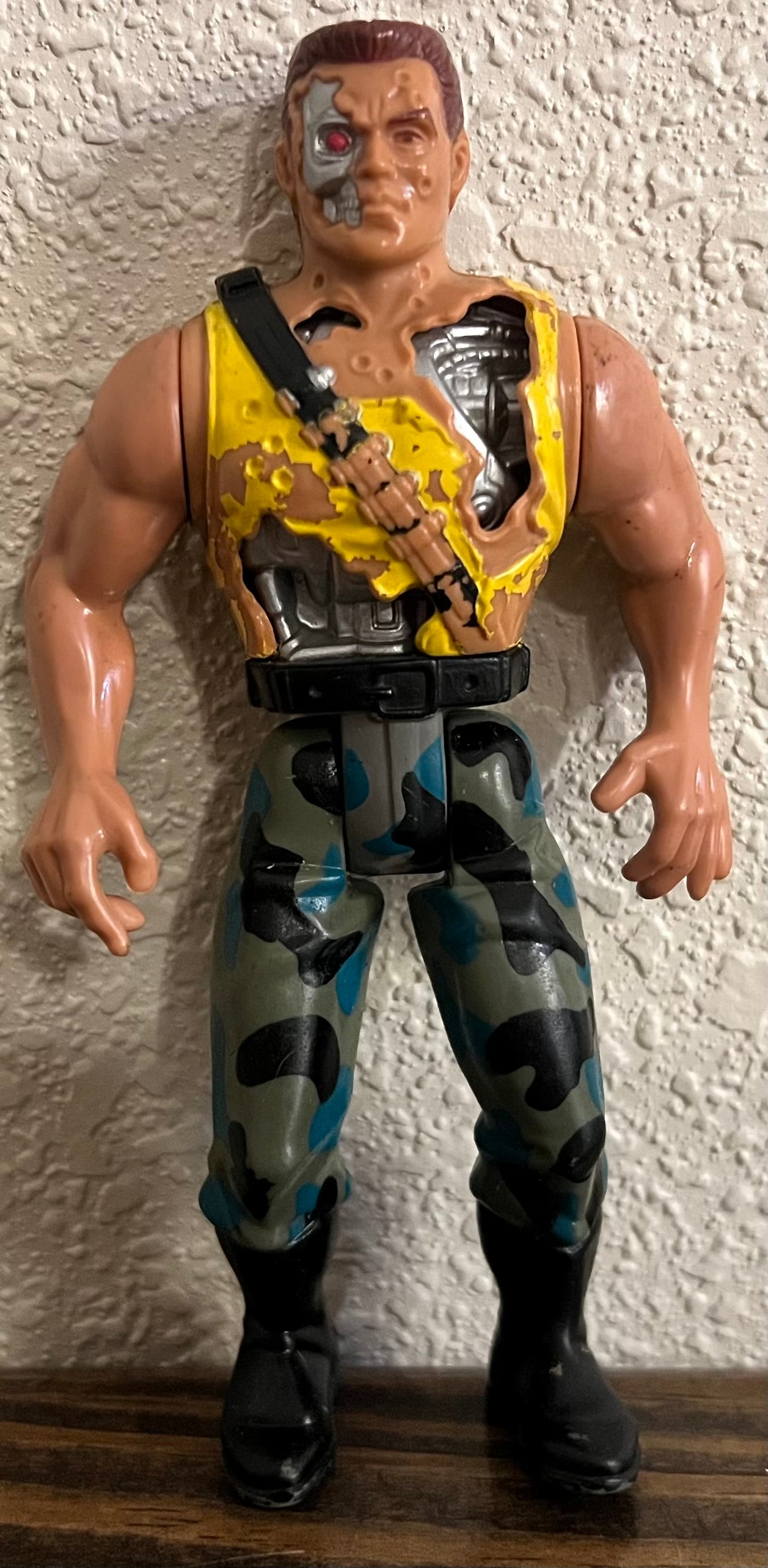 Vintage 1991 Terminator 2 Meltdown Terminator Action Figure