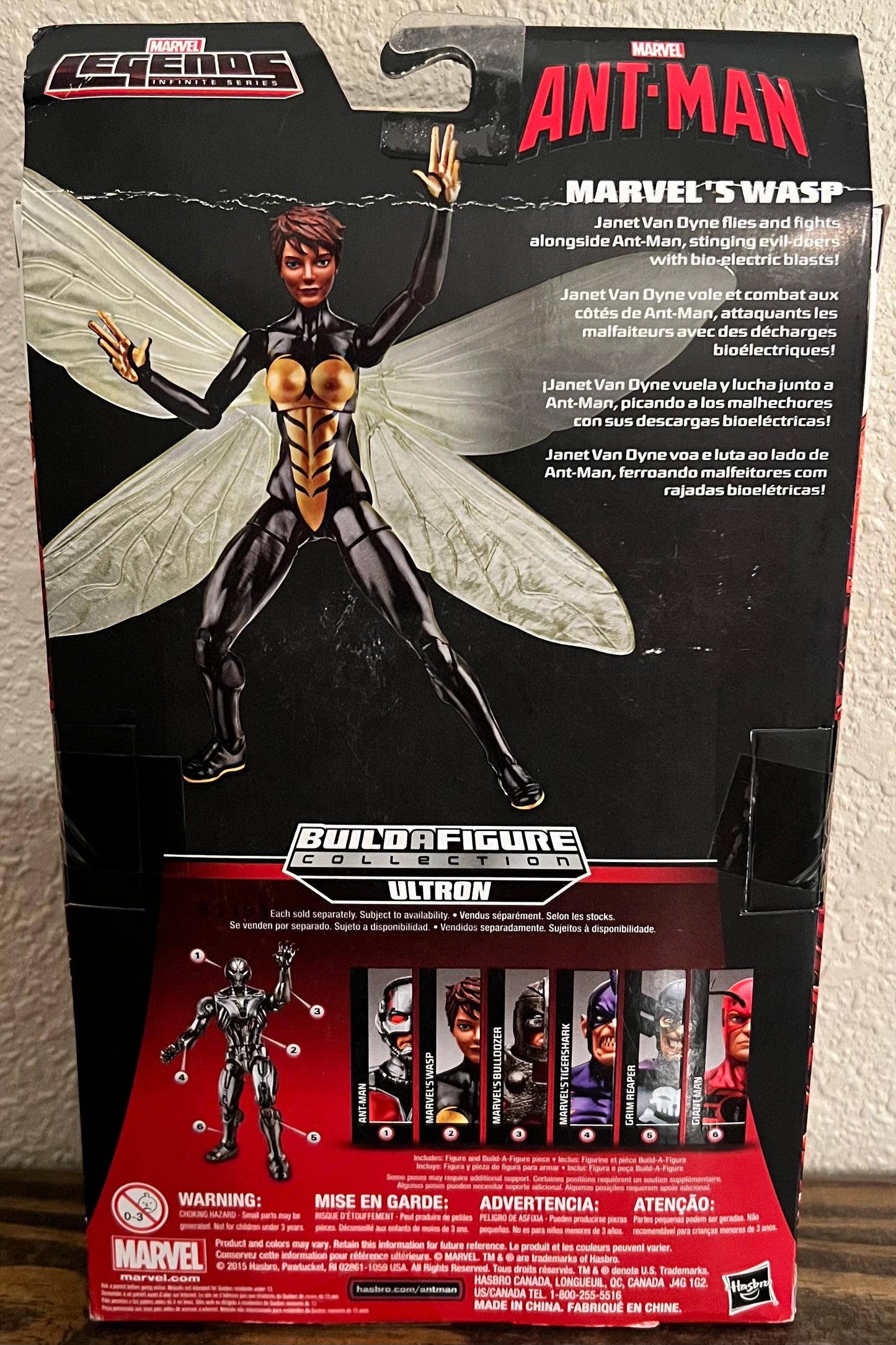 Marvel Legends Infinite Series Antman The Wasp Action Figure
