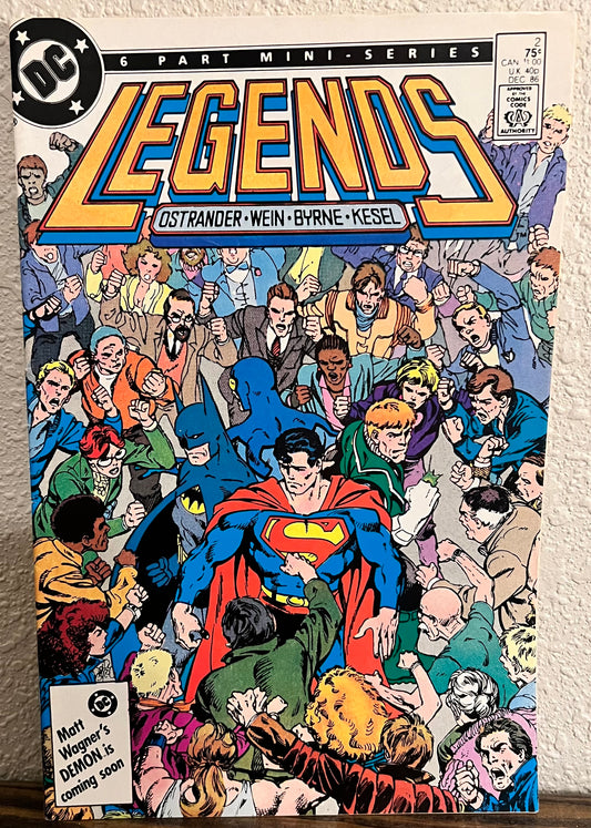 Legends #2 Part 2 of 6 Mini Series 1986