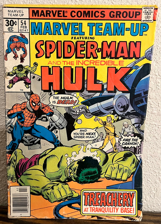 Marvel Team-Up #54 Spider-Man & The Incredible Hulk