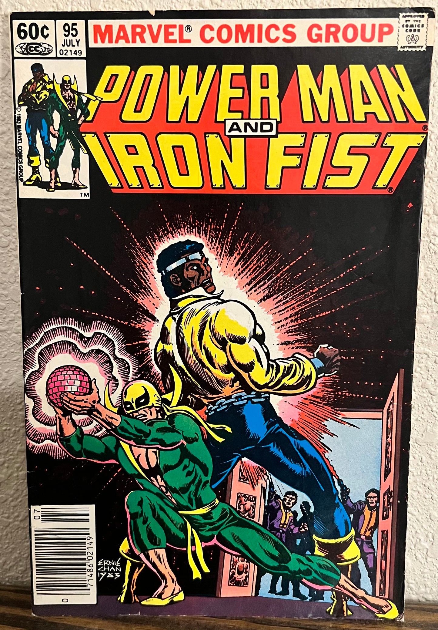 Power Man $ Iron Fist #95 Newsstand Variant 1983