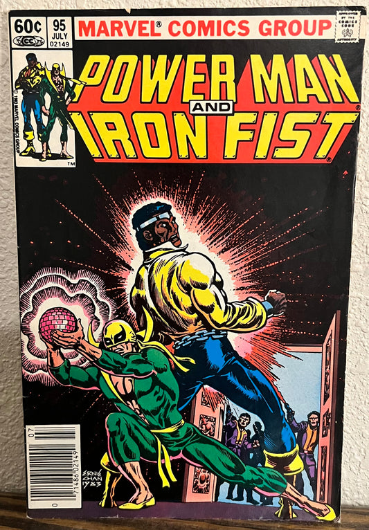 Power Man $ Iron Fist #95 Newsstand Variant 1983