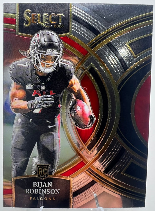 2023 Panini Select Bijan Robinson Rookie Football Card