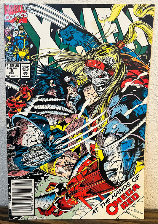 X-Men #5 2nd Omega Red, 1st Full Cover Appearance 1992