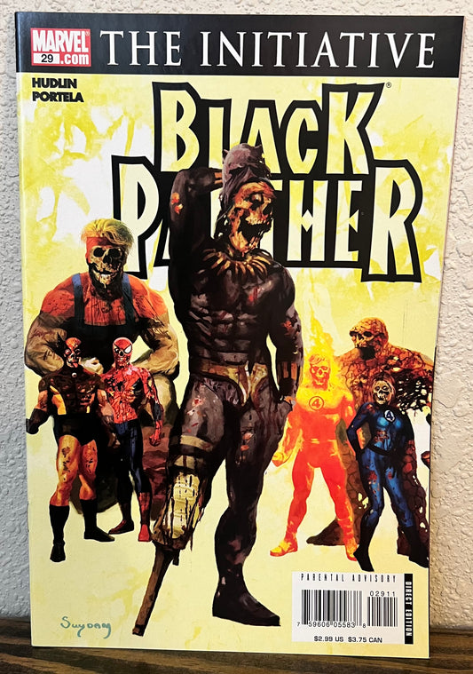 Black Panther #29 2007 Variant Zombie Cover