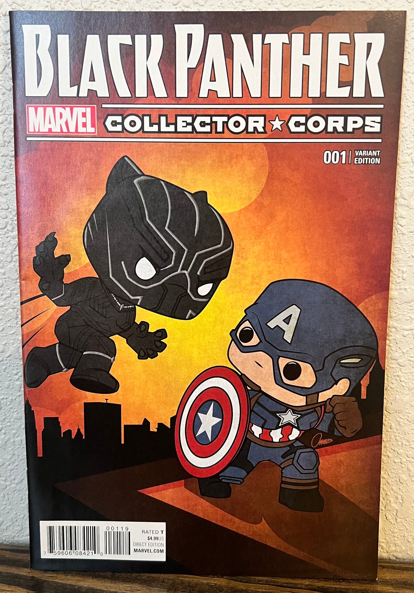 Black Panther #1 Collector Corp Variant Cover 2016