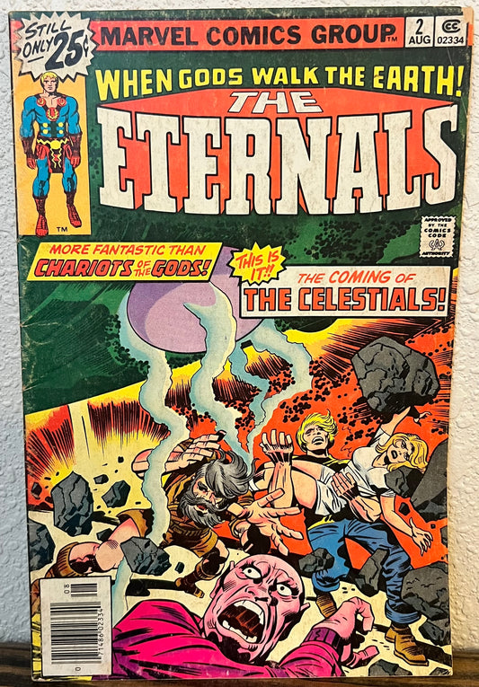 The Eternals #2 When Gods Walk The Earth 1976