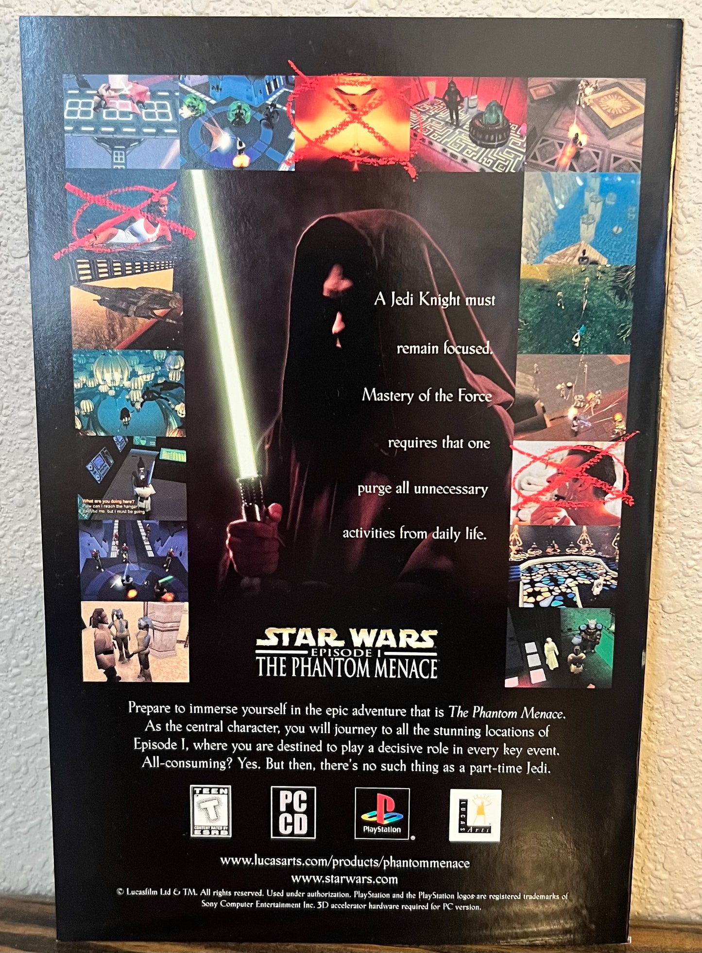 Star Wars Episode 1 The Phantom Menace #3 of 4 Darth Maul Photo Cover