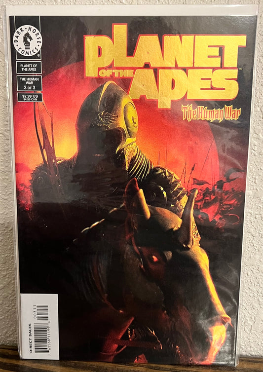 Planet of the Apes #3 The Human War w/COA From DF 4376/6000
