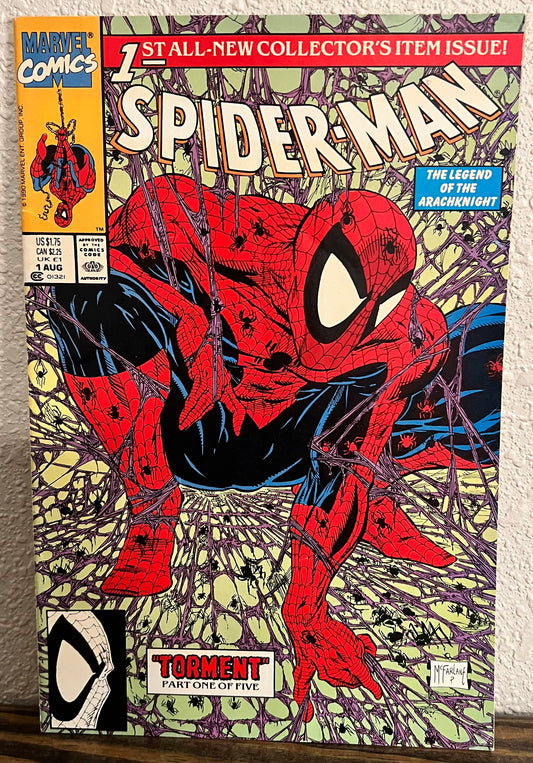 Spider-Man #1 August 1990 Marvel Comics