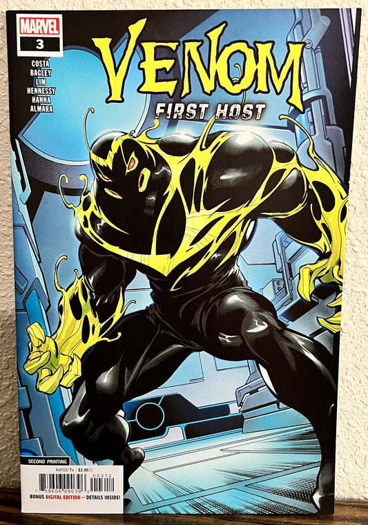 Venom First Host #3 Second Print Variant 1st App & Cover Sleeper