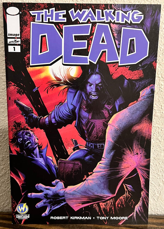 The Walking Dead #1 2015 Chicago Wizard World Comic Con Exclusive Variant Cover