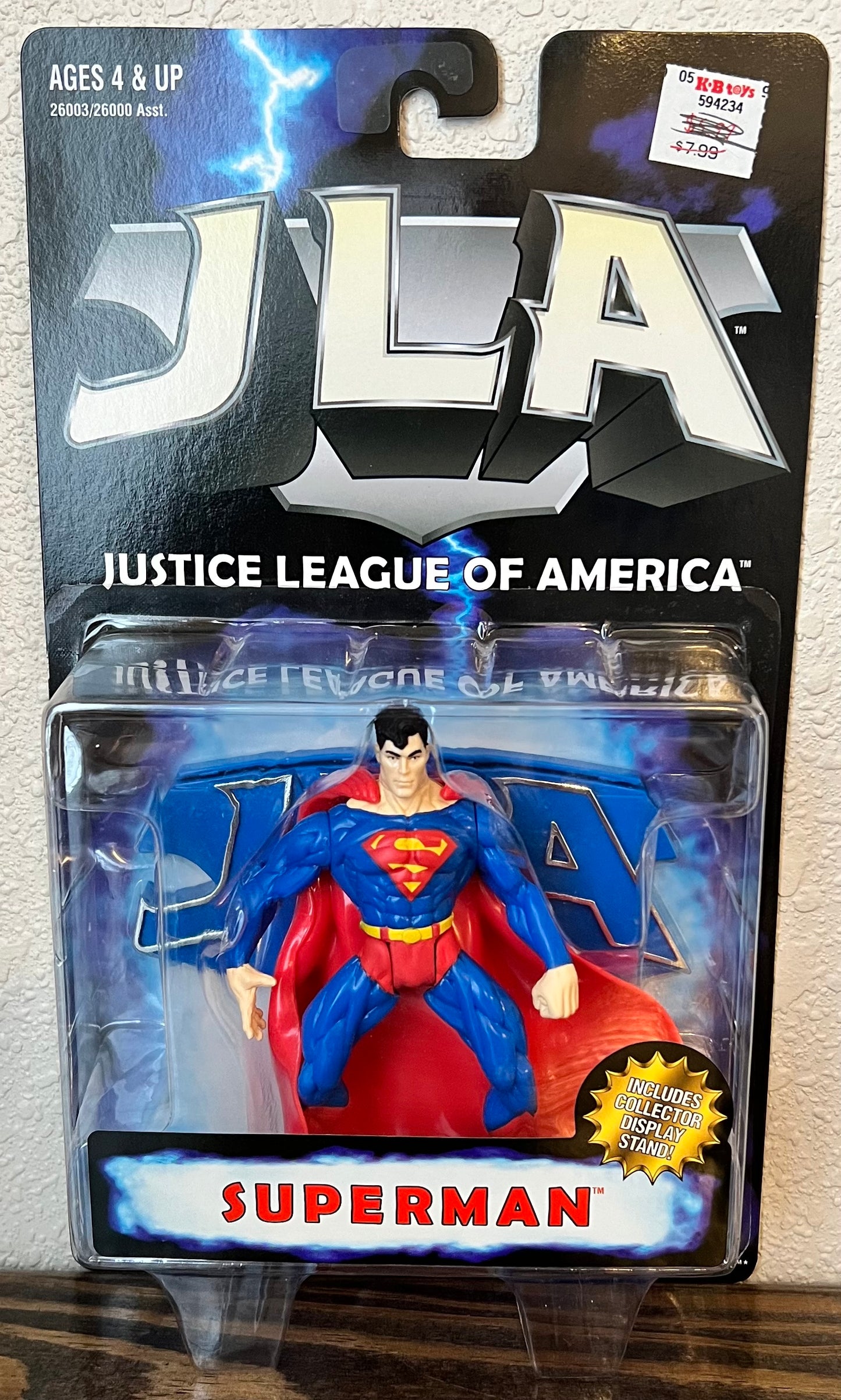 Justice League of America Superman Action Figure 1998