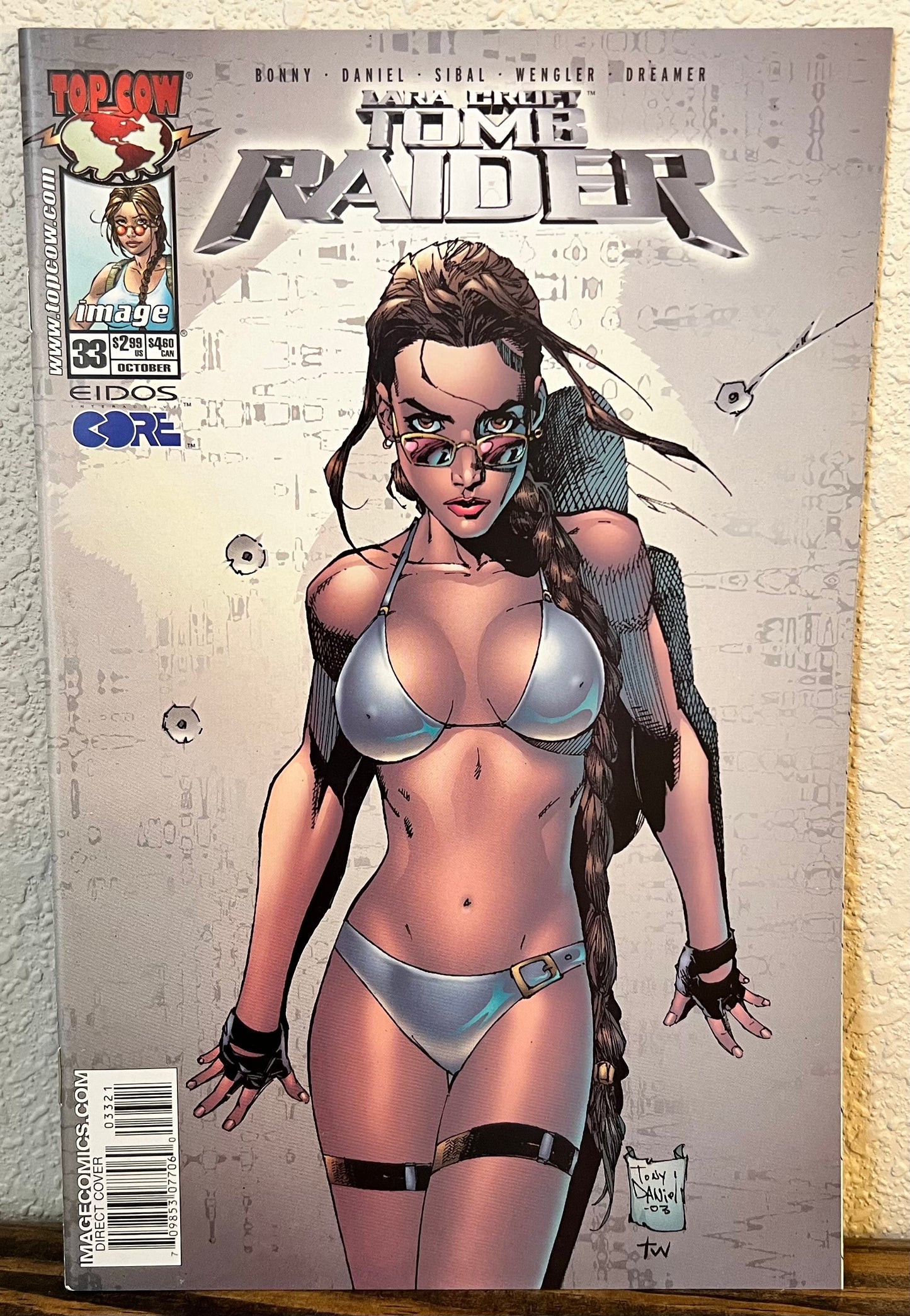 Tomb Raider #33 Tony Daniel Bikini Variant 2003