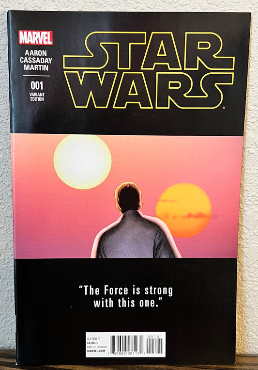 Star Wars #1 1:25 John Cassady Teaser Incentive Variant 2015 Marvel