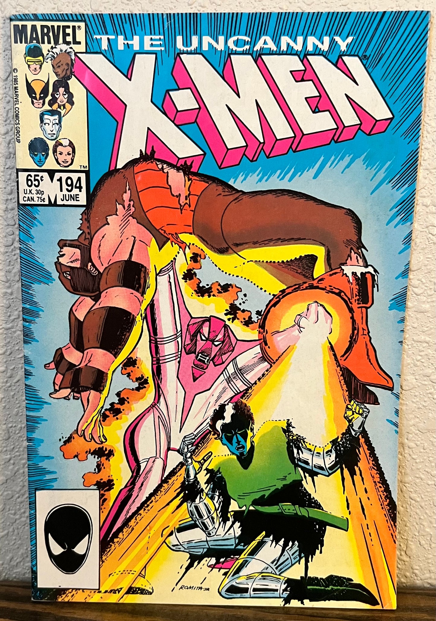 Uncanny X-Men #194 NM Marvel Comics 1st Andrea & Andreas Strucker 1985