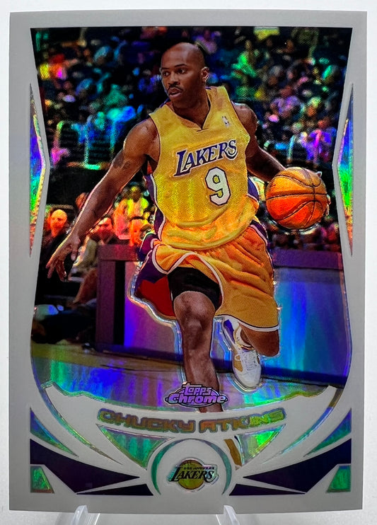 2004-05 Topps Chrome Refractor Chucky Atkins Basketball Card