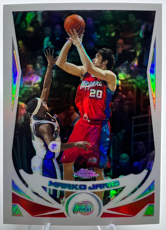 2004-05 Topps Chrome Refractor Marko Jaric Basketball Card