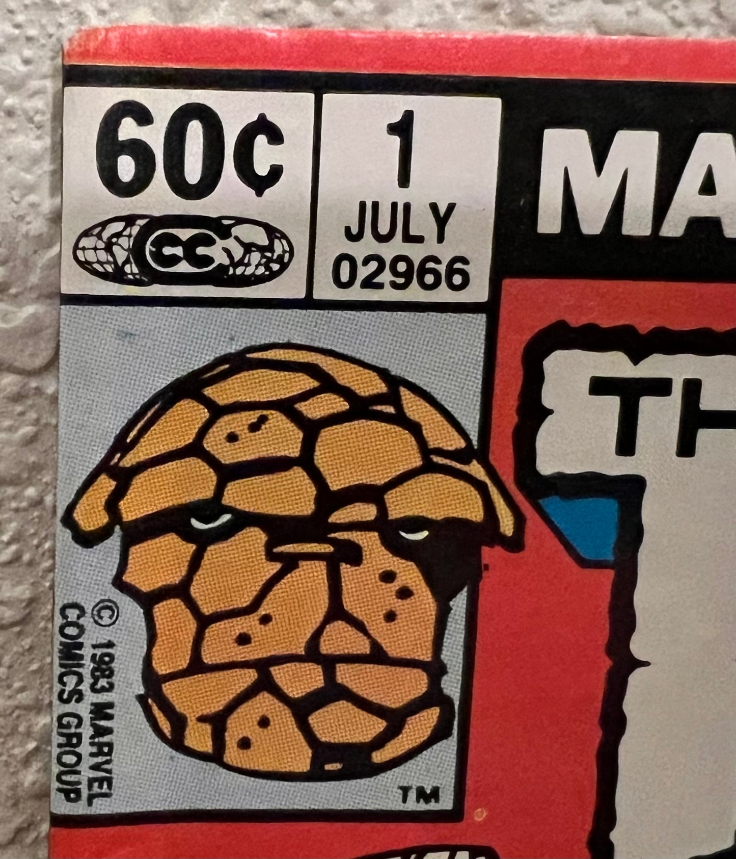 The Thing #1 1983 The Origin of Ben Grimm