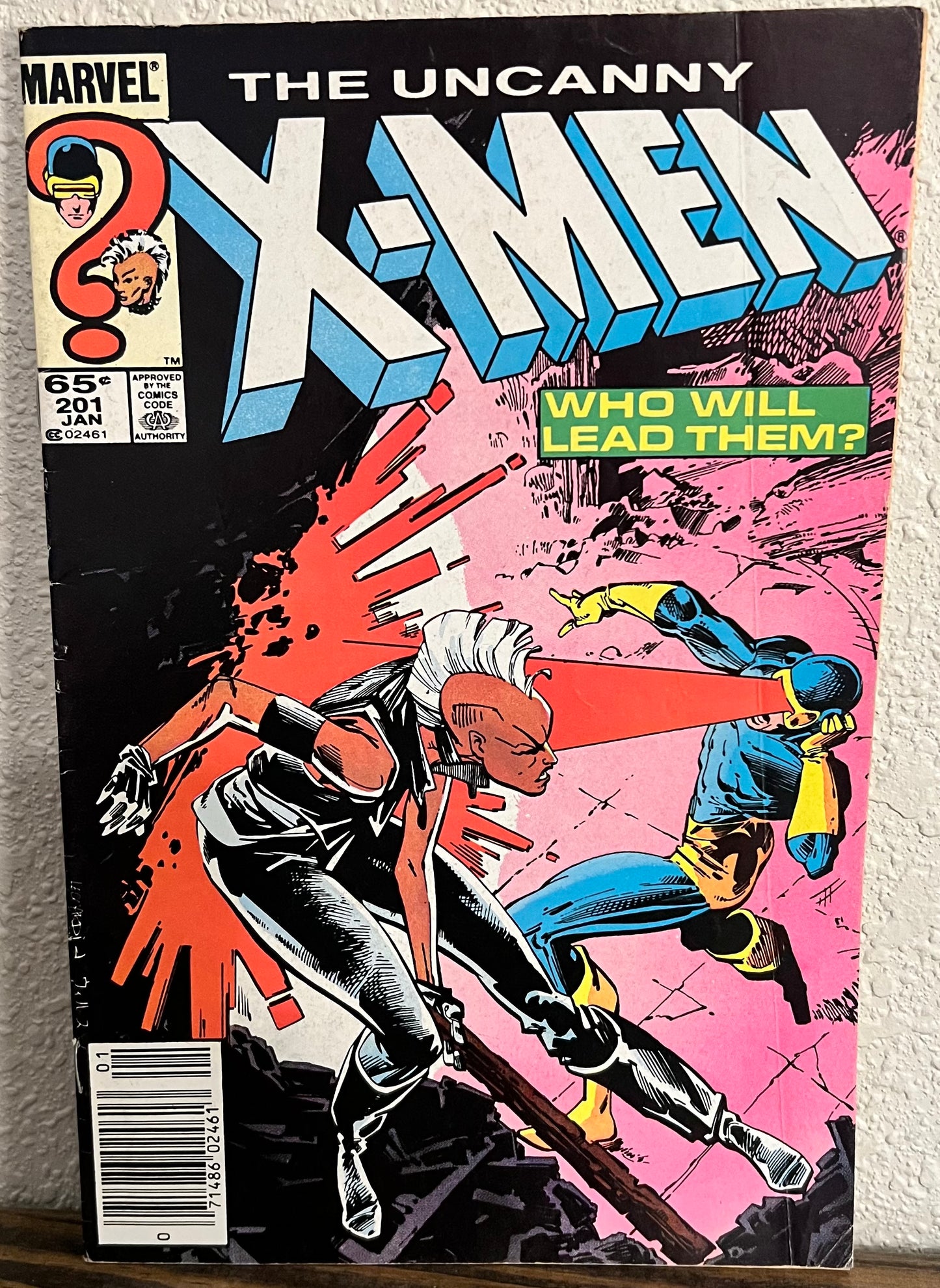 Uncanny X-Men #201 1986 1st App of Baby Cable