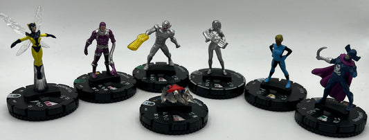 Marvel Heroclix Age of Ultron 7 Figure Set W/Cards