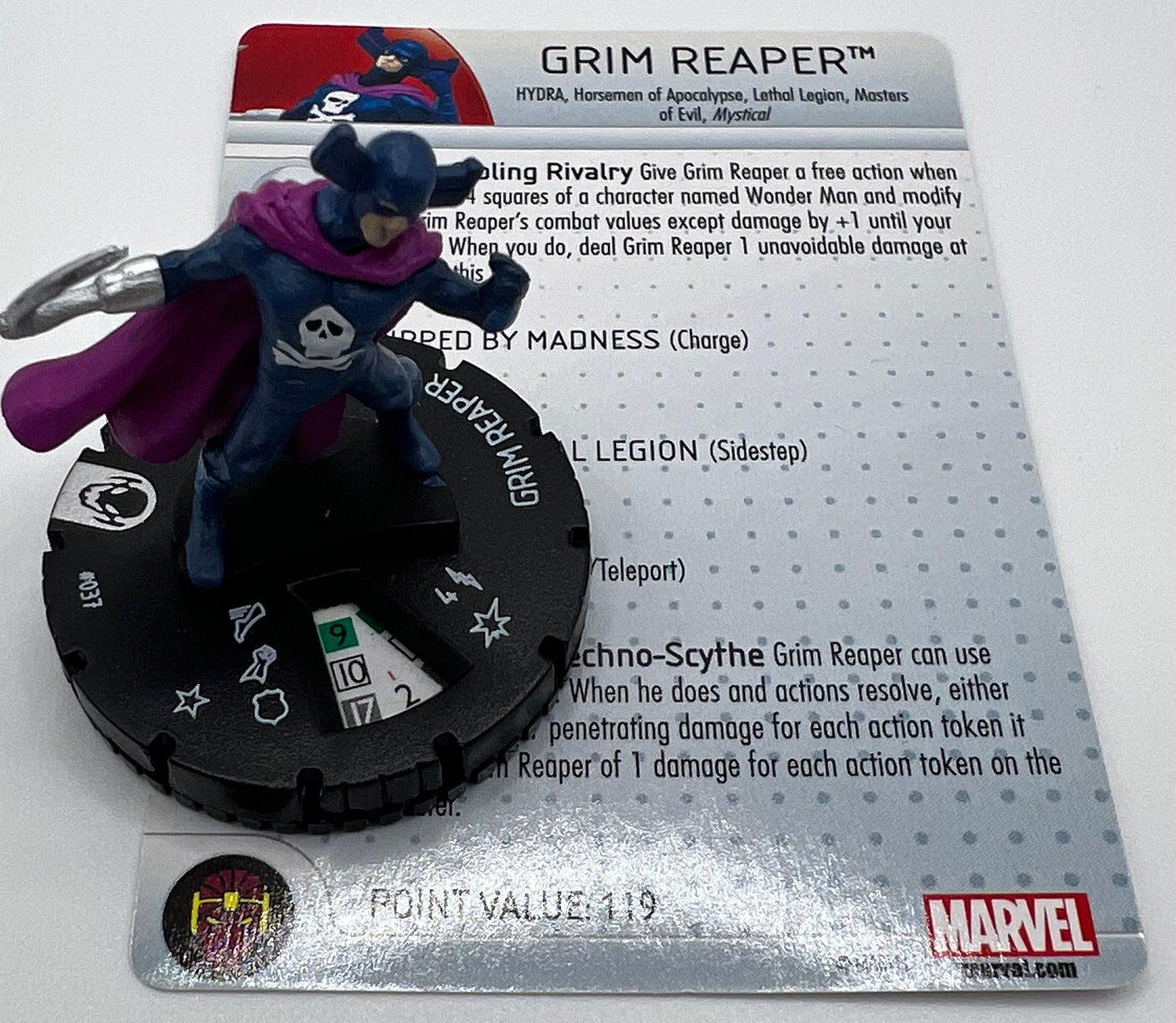 Marvel Heroclix Age of Ultron 7 Figure Set W/Cards
