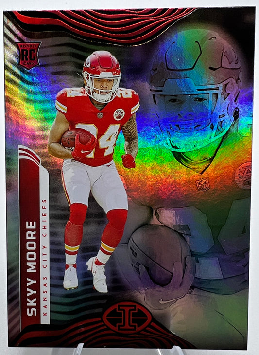 2022 Panini Illusions Sky Moore Rookie Football Card