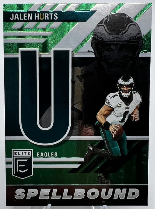 2023 Donruss Elite Jalen Hurts SPELLBOUND Football Card