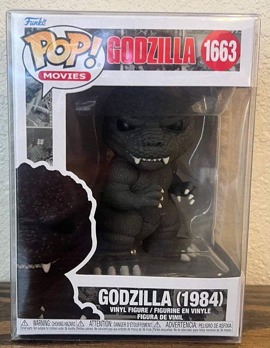 Funko Pop Godzilla #1663 W/Pop Protector