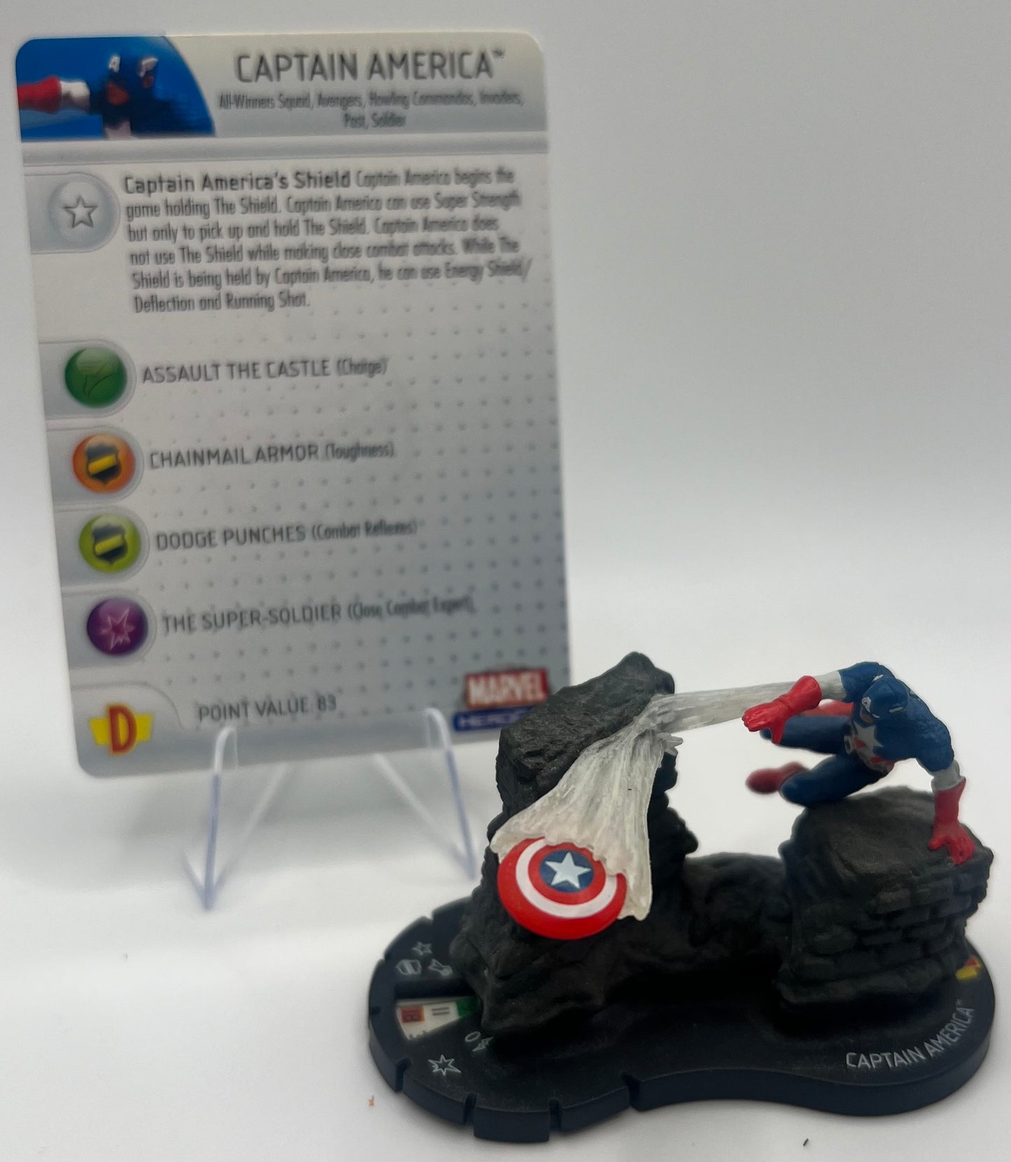 Marvel Heroclix Captain America Series Captain America #040