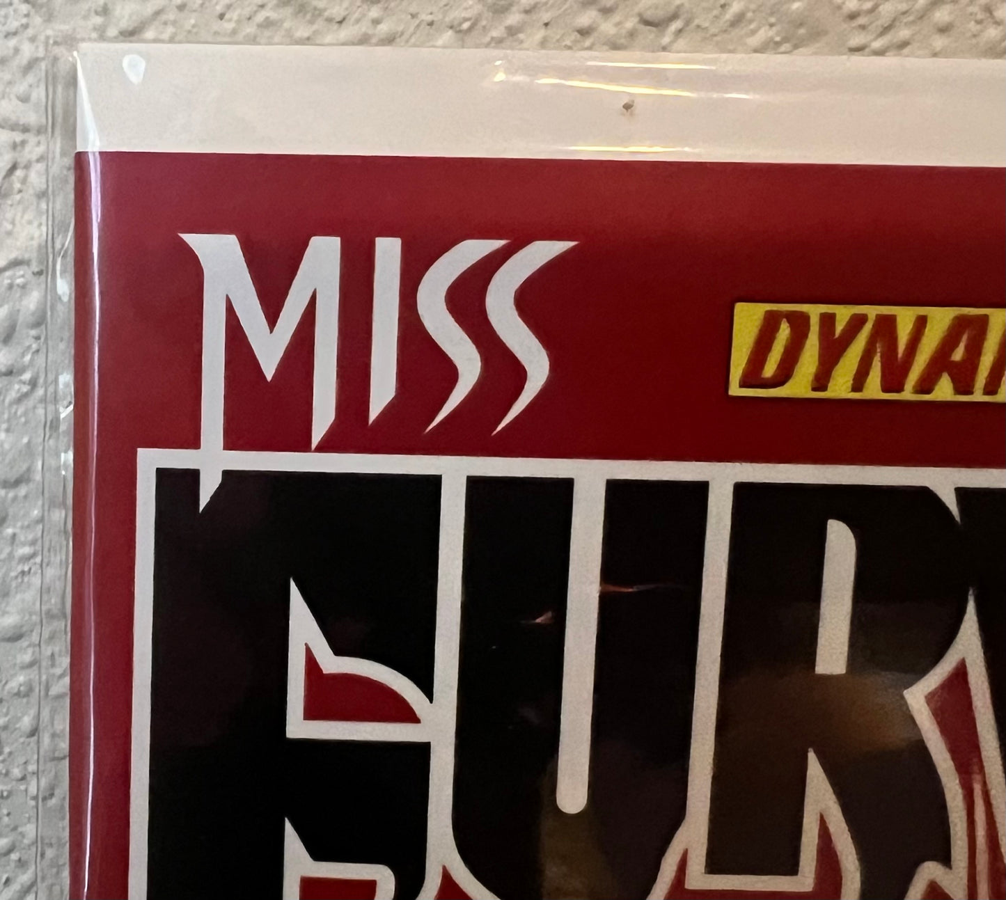 Miss Fury #2 High End Blood Red Ultra Limited Edition of 75 W/COA From DF