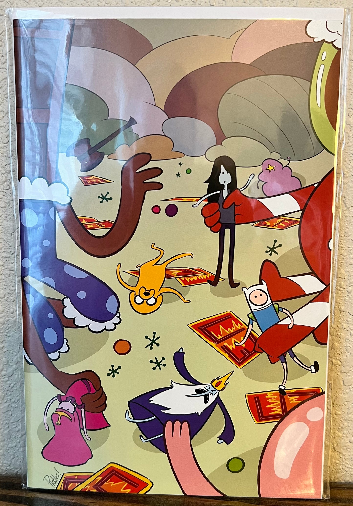Adventure Time #12 DF Virgin Variant Cover W/COA 1/1000