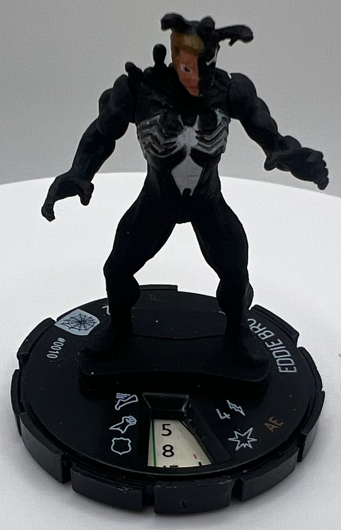 Marvel HeroClix Web of Spider-Man Eddie Brock Figure #010
