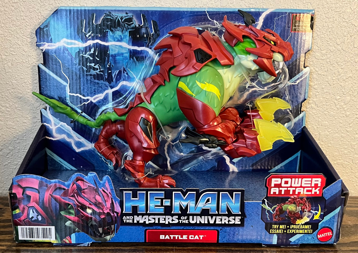 Masters of The Universe Battle Cat with Power Attack Action Figure