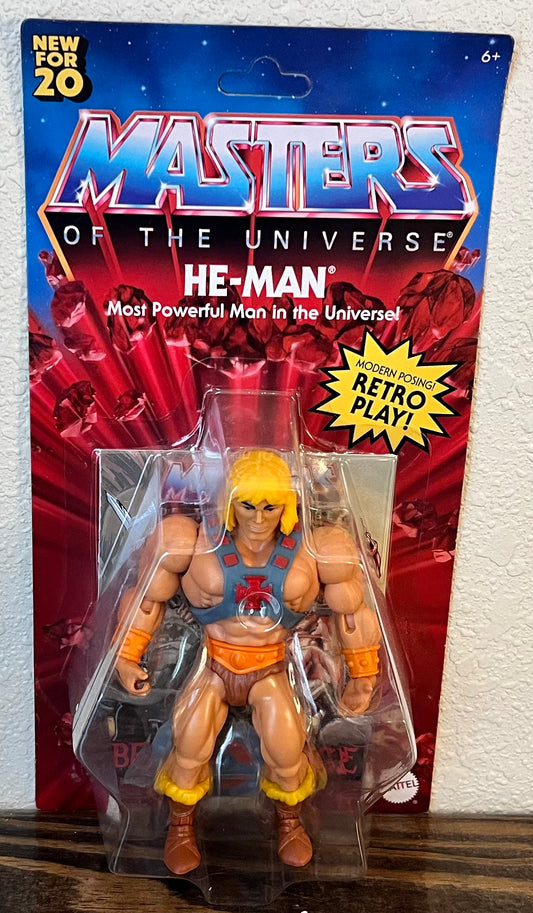 He-Man Retro Masters of the Universe Origins 5.5" Action Figure