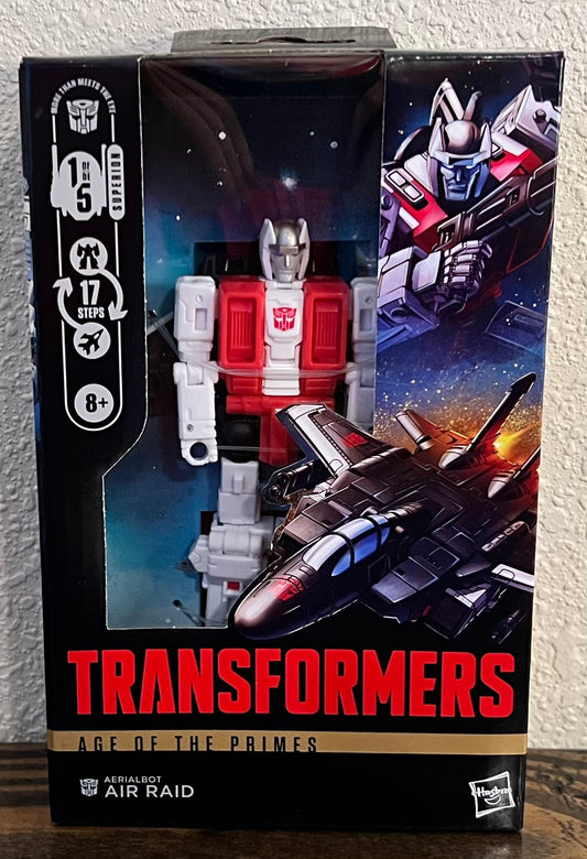 Transformers Age Of Primes Aerialbot Air Raid Deluxe Class Figure
