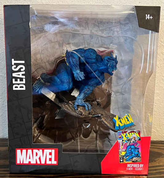 McFarlane Toys Marvel Beast 1:10th Scale Collectible W/Scene X-Men #1