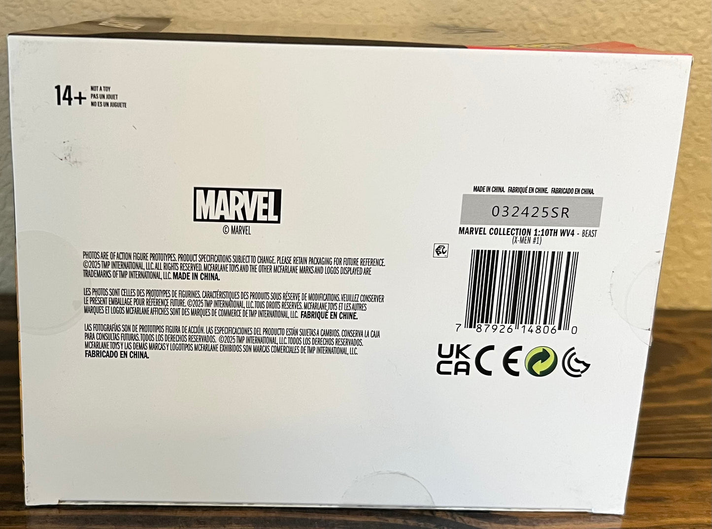 McFarlane Toys Marvel Beast 1:10th Scale Collectible W/Scene X-Men #1