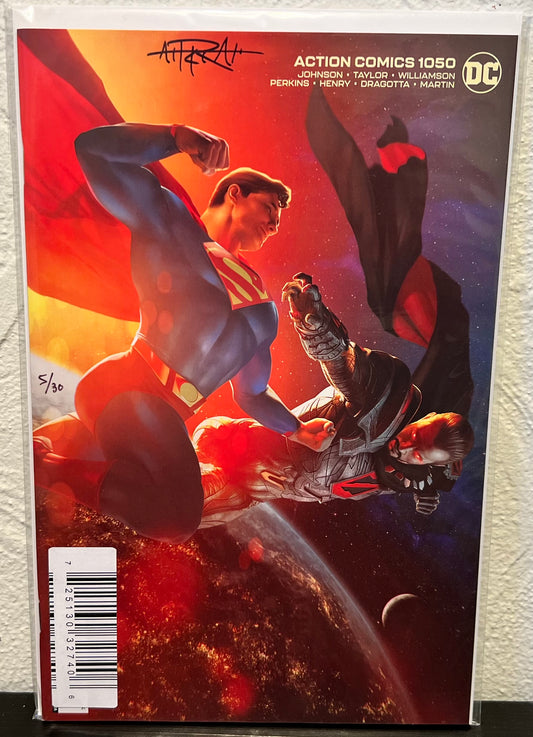 Action Comics #1050 Signed by Rahzzah w/COA from DF #5/30