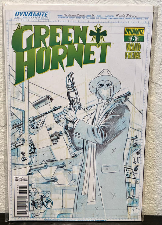 The Green Hornet #6 High End Artboard Ultra Limited Edition w/COA from DF