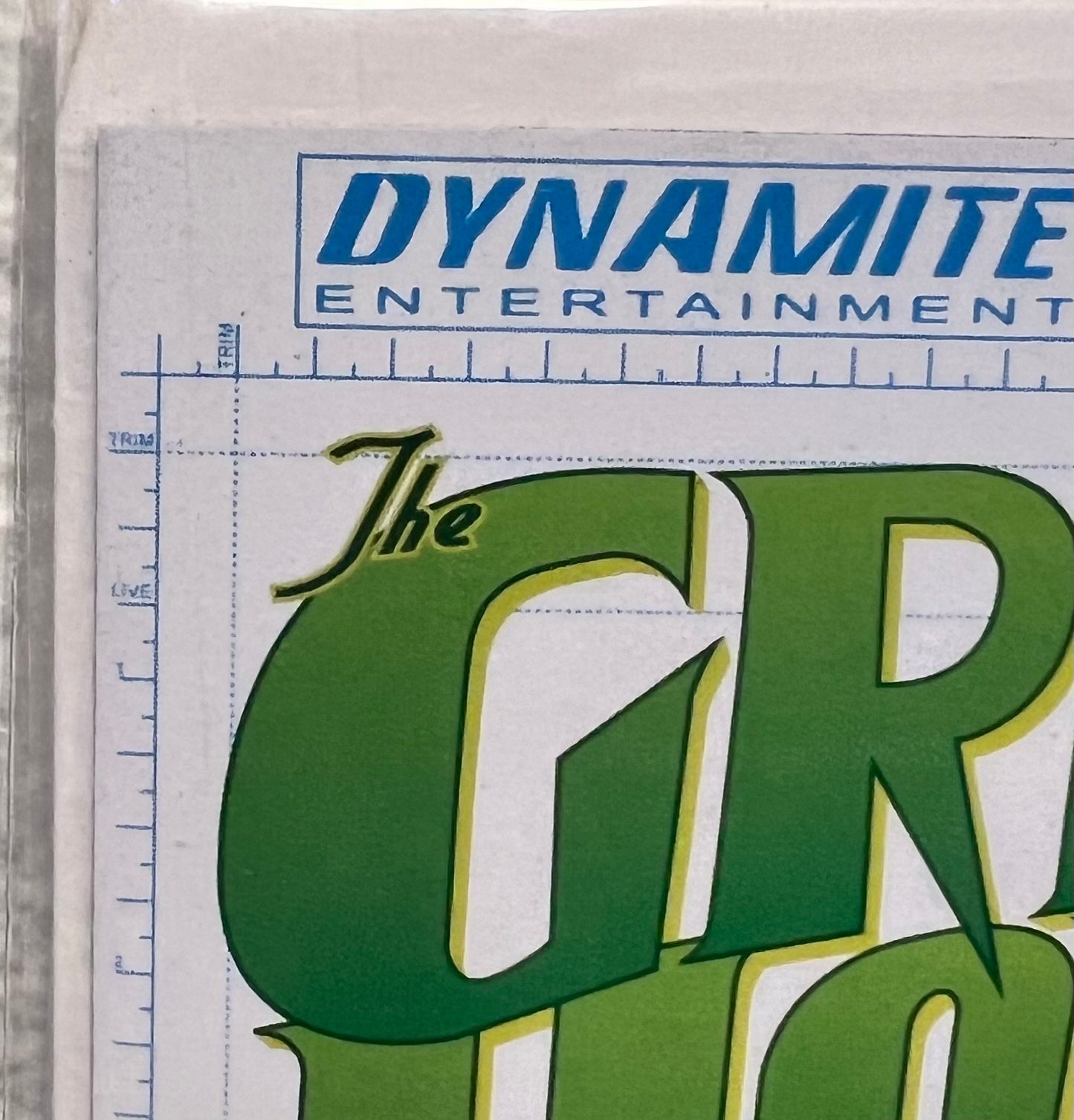 The Green Hornet #6 High End Artboard Ultra Limited Edition w/COA from DF