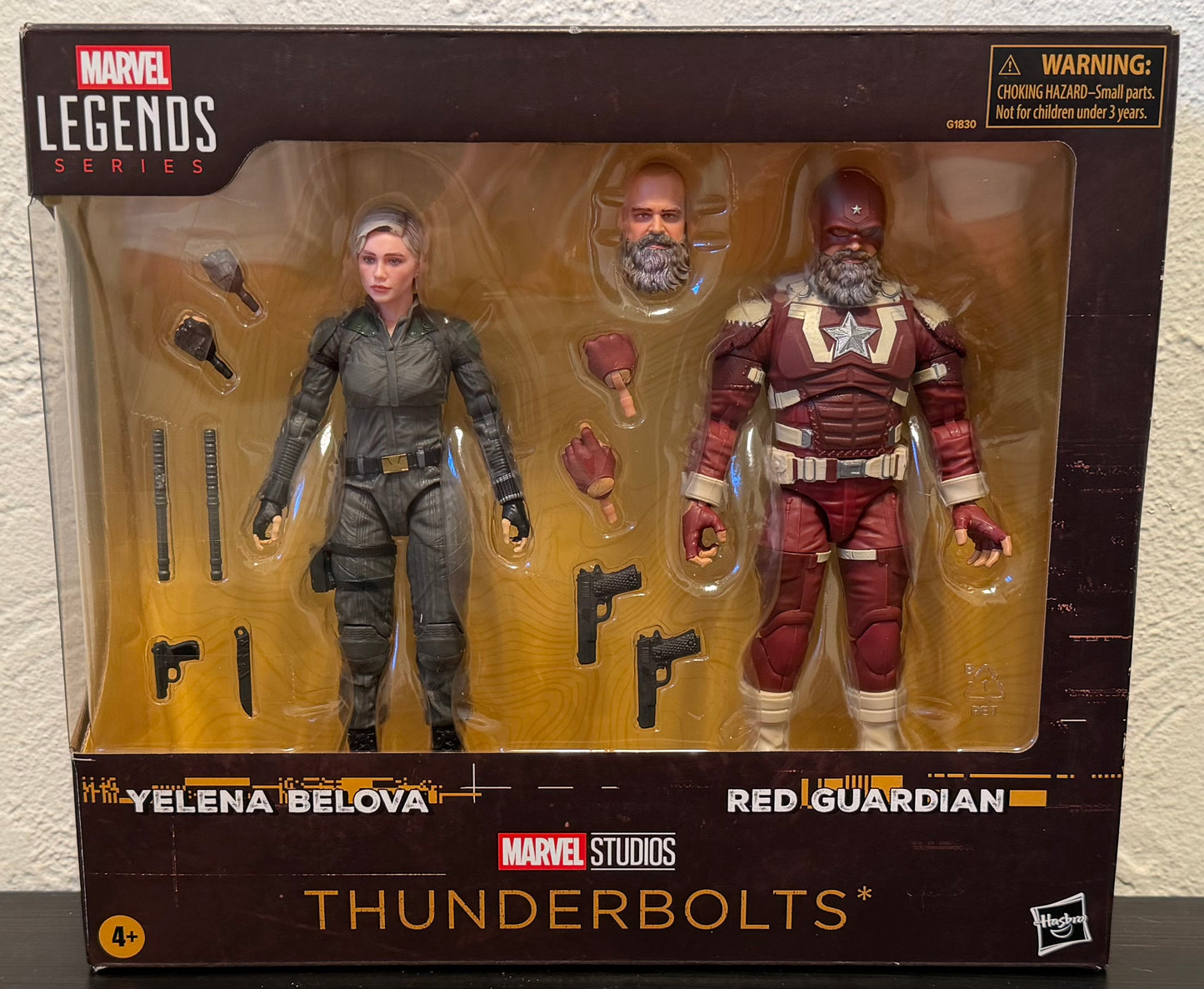 Marvel Legends Thunderbolts 2-Pack Yelena Belova & Red Guardian Action Figures Set