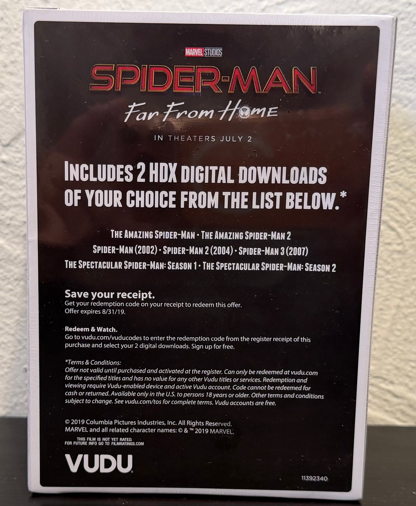 Marvel Spider-Man Far From Home Mysterio Glow in the Dark Wal-Mart Exclusive #473