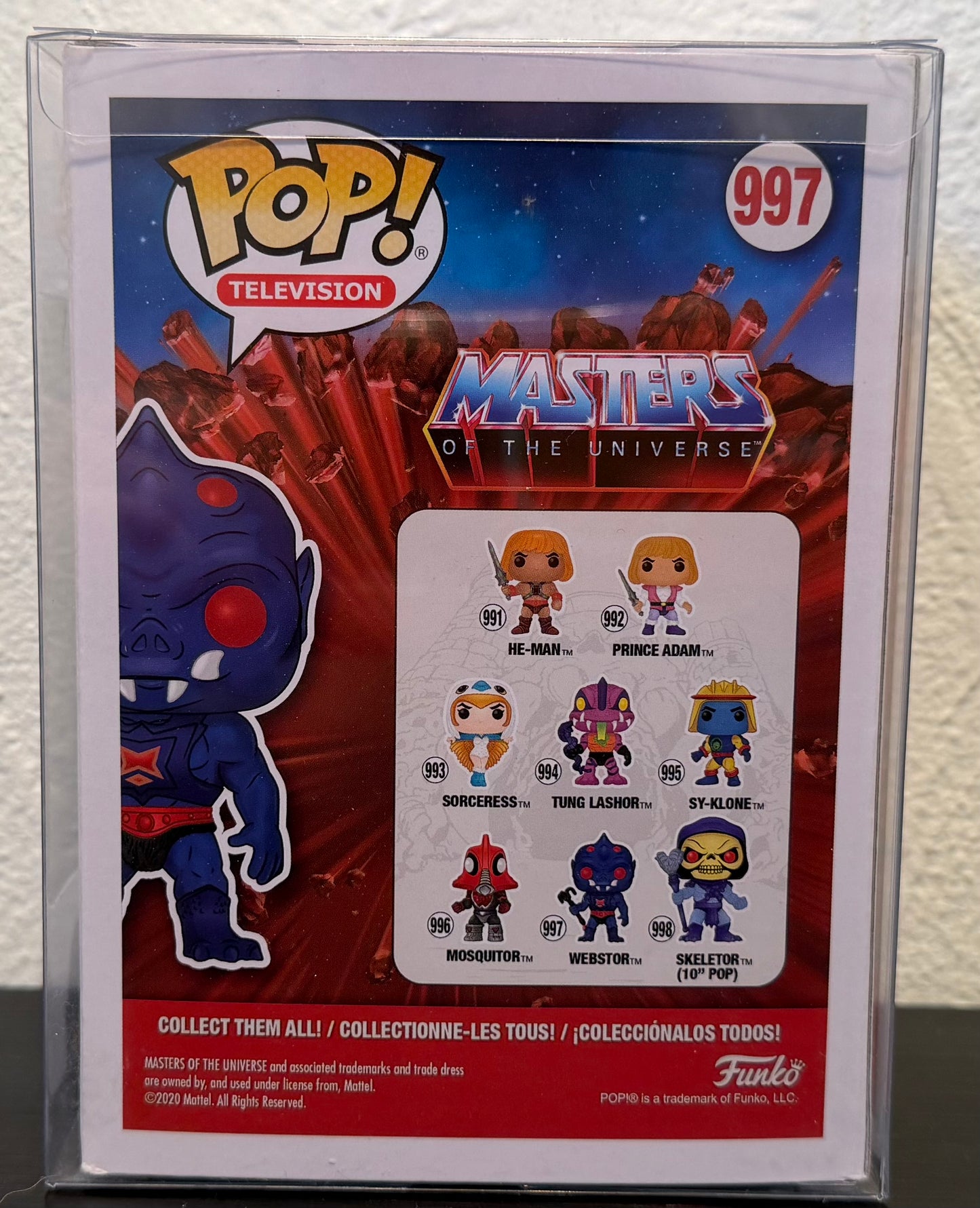 Masters of the Universe Webstor Funko Pop #997