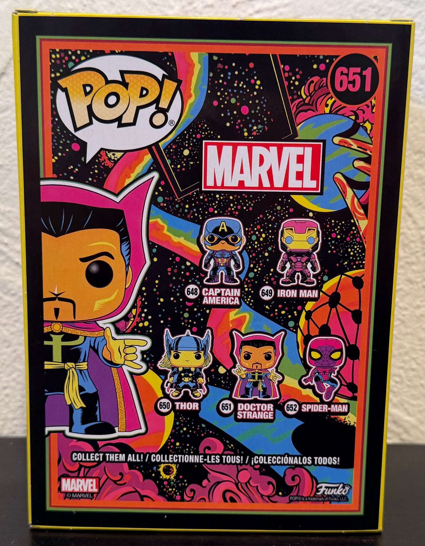 Marvel Dr Strange Black Light Target Exclusive #651