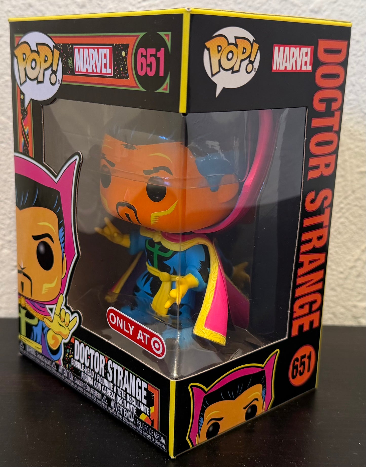 Marvel Dr Strange Black Light Target Exclusive #651