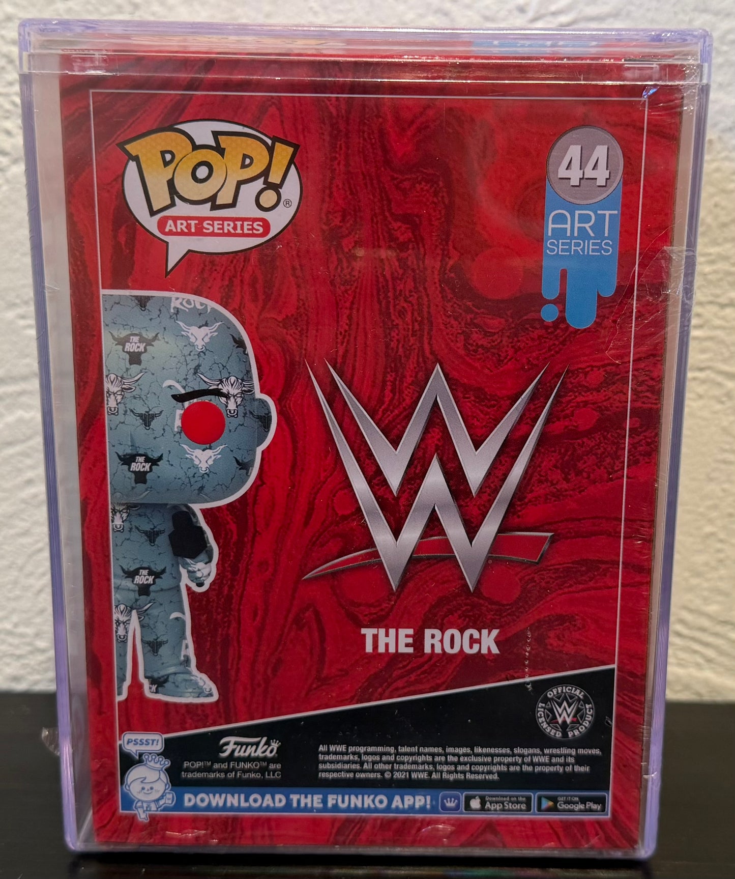 WWE The Rock Artist Series Wal-Mart Exclusive #44
