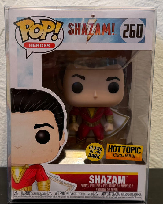 Shazam Glow In The Dark Hot Topic Exclusive #260