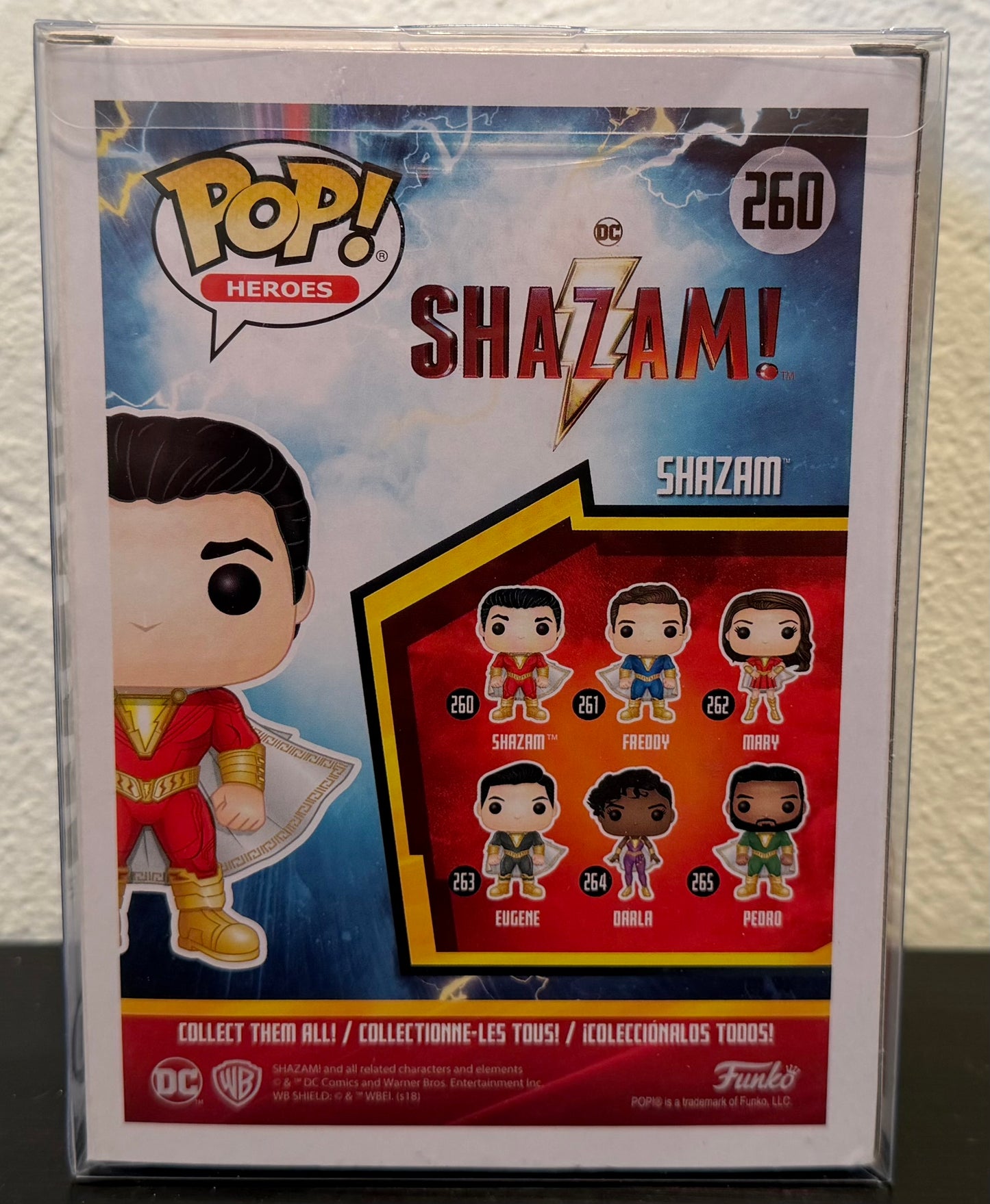 Shazam Glow In The Dark Hot Topic Exclusive #260